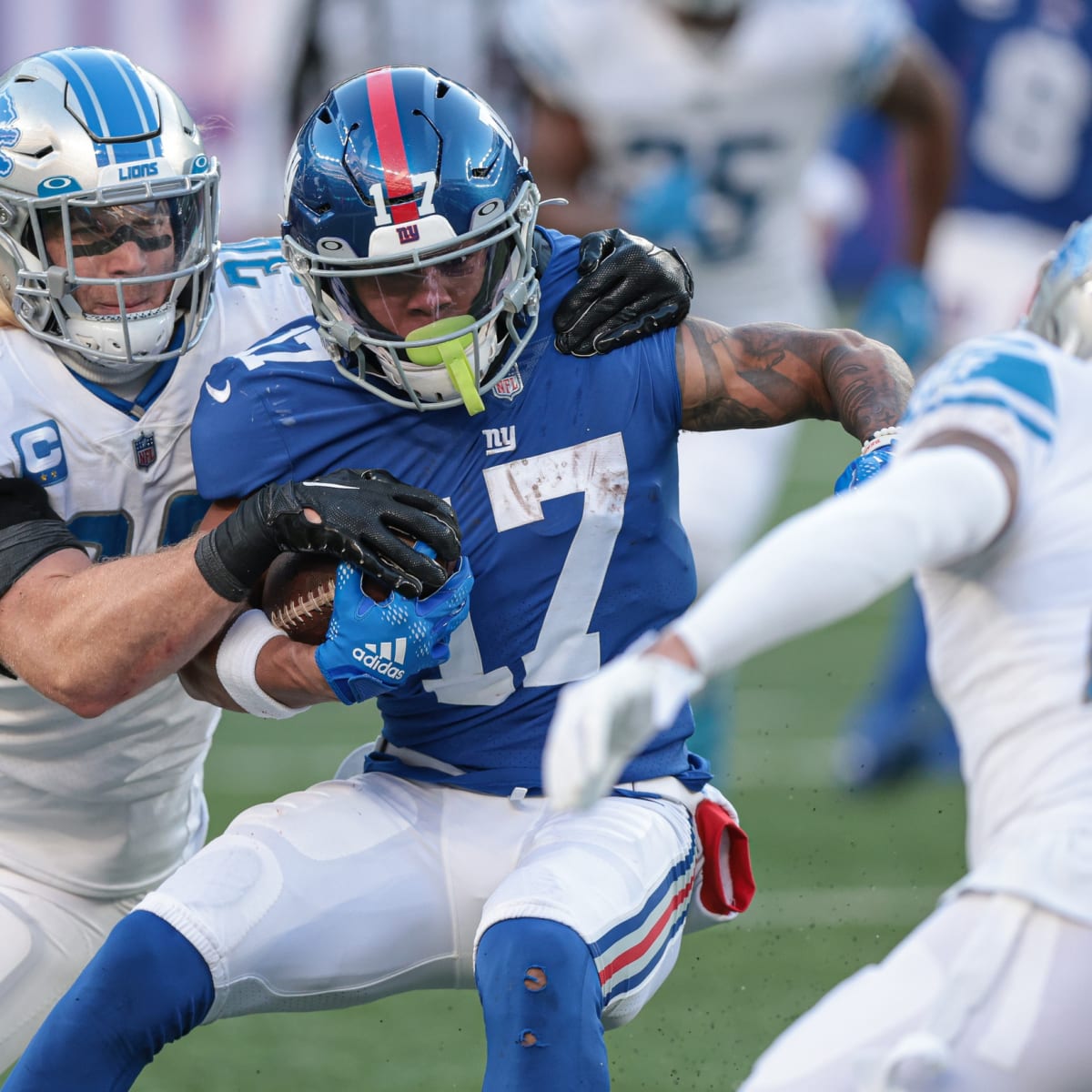 Giants lose rookie receiver Wan'Dale Robinson to ACL injury National News -  Bally Sports