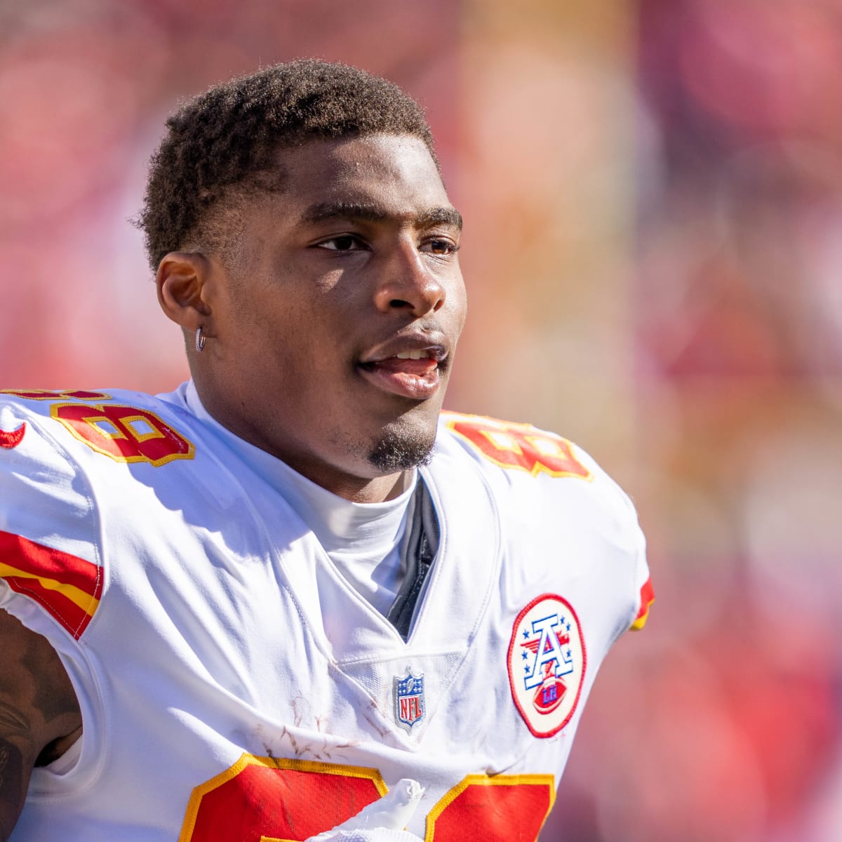 Chiefs TE Fortson relies on 'faith' amid uncertain future