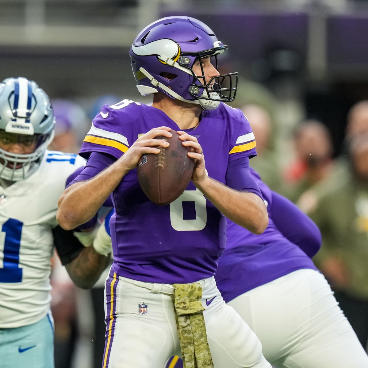 Minnesota Vikings offensive line is protecting Kirk Cousins 