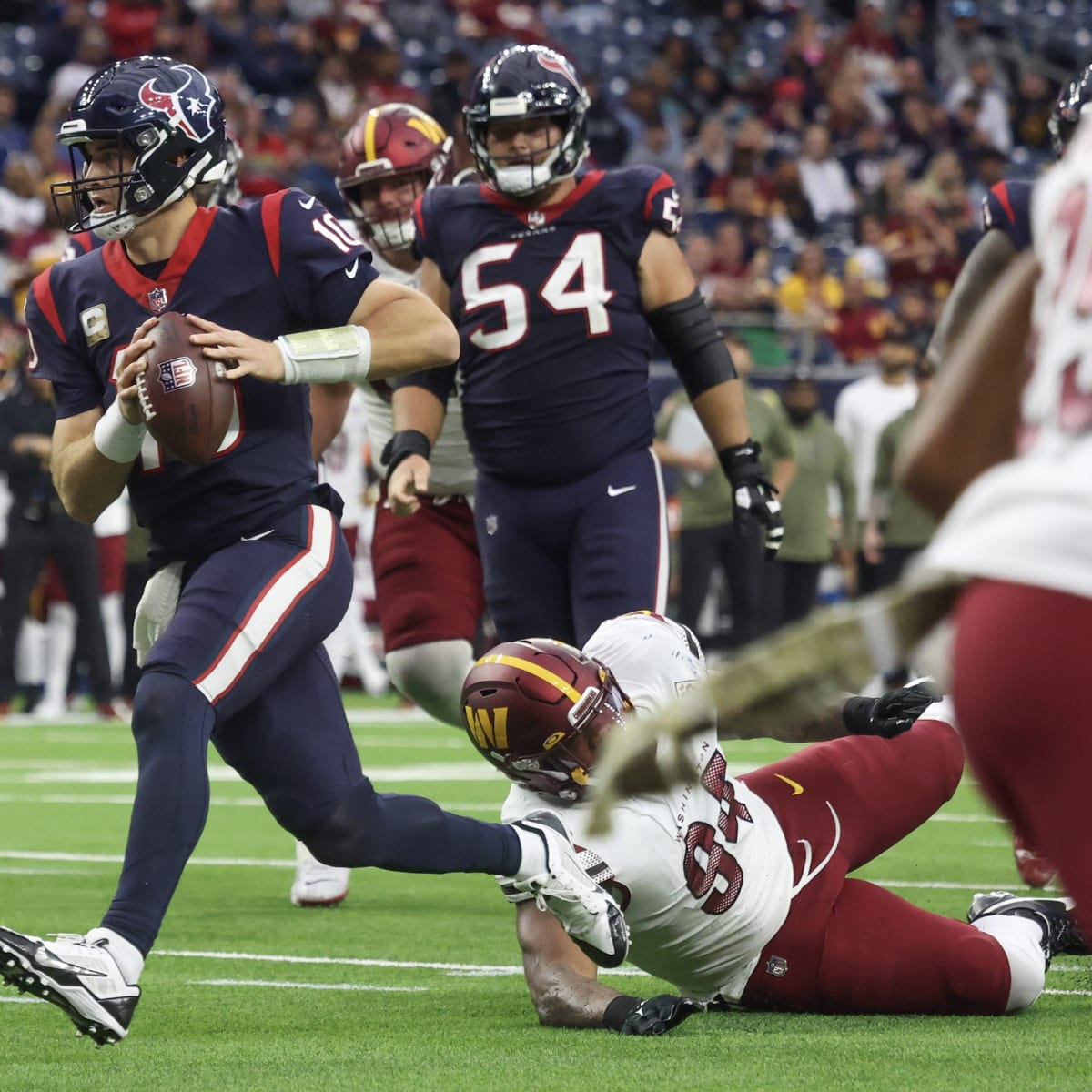 How Much Blame Should Be Placed on Davis Mills For Houston Texans Offensive  Struggles? - Sports Illustrated Houston Texans News, Analysis and More