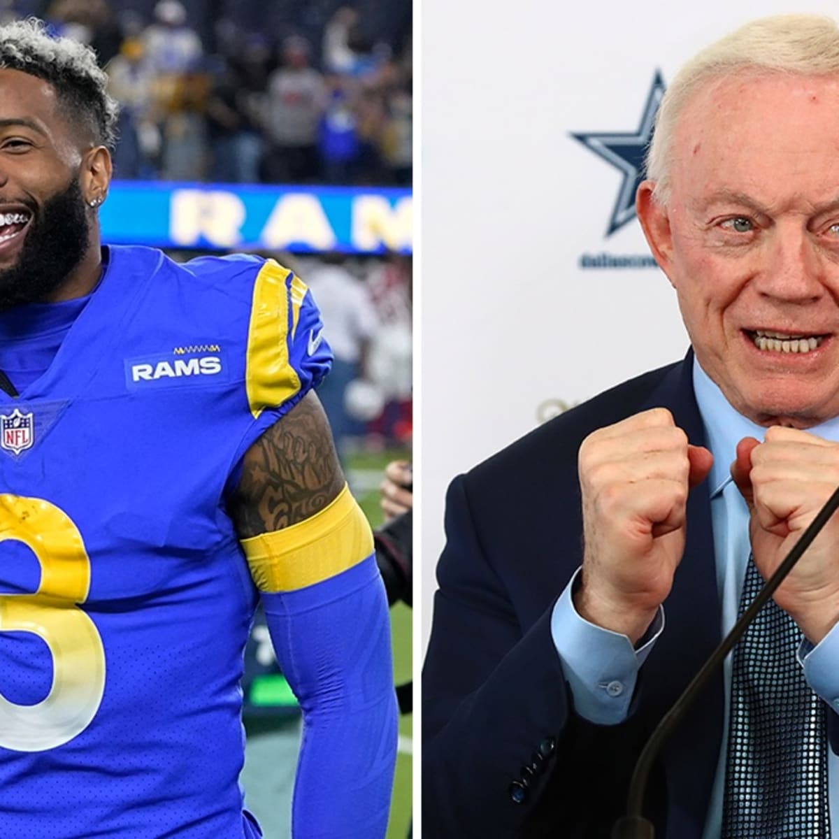 Odell Beckham Jr: Dallas Cowboys owner Jerry Jones says star receiver  'could look pretty good' in Cowboys' star helmet, NFL News