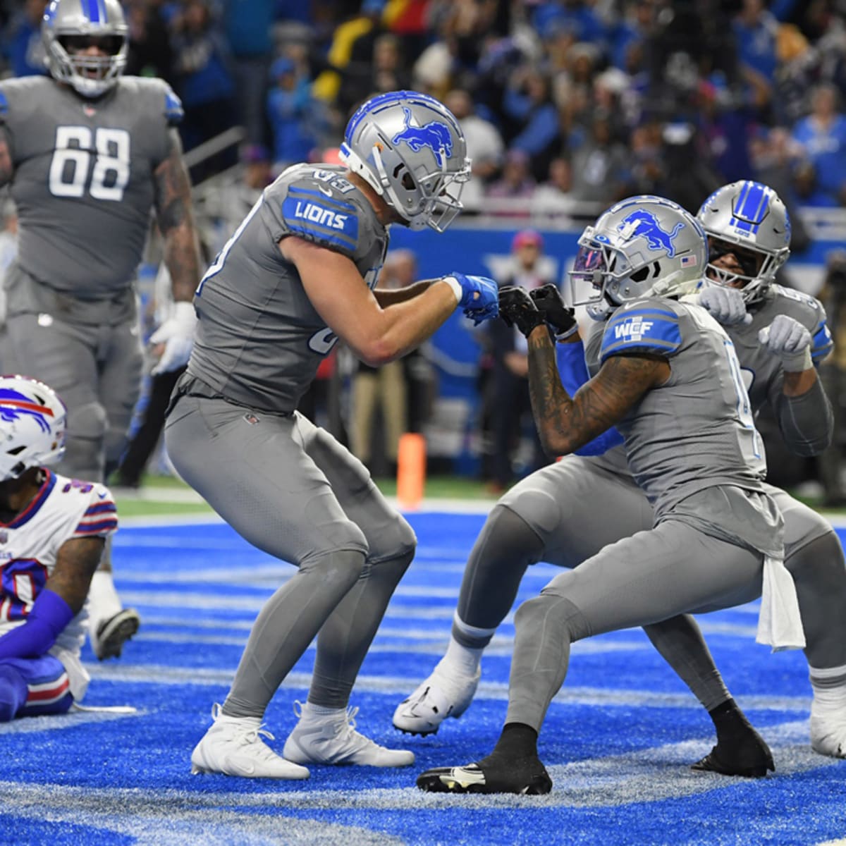 Detroit Lions studs and duds James Houston Amon-Ra St. Brown