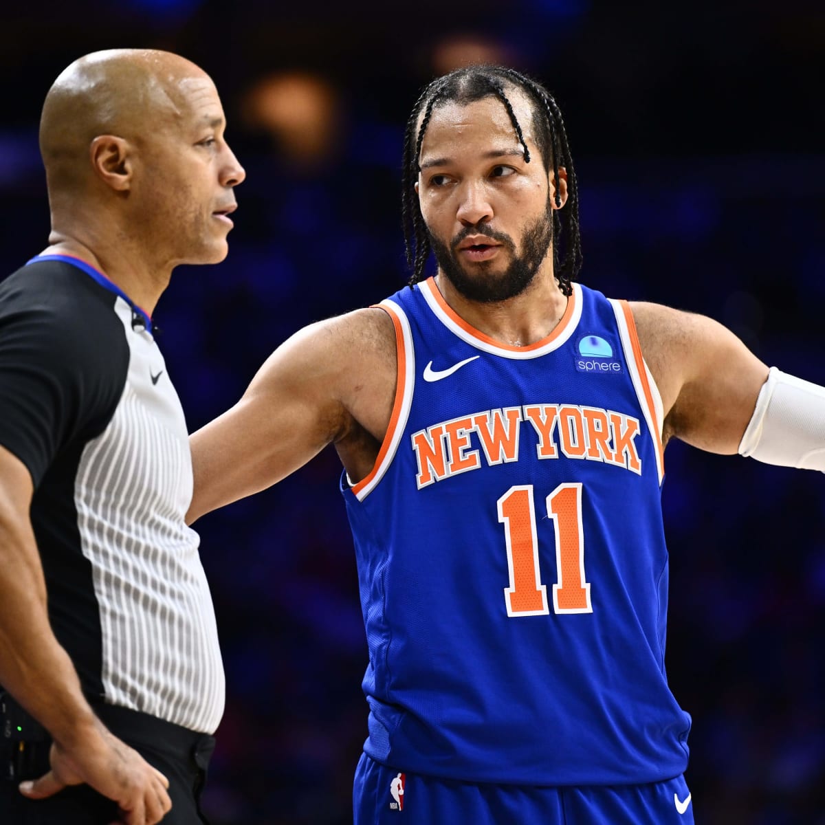 Will Jalen Brunson miss the NBA All-Star game? Teammates share positive  news on Knicks guard's apparent ankle injury