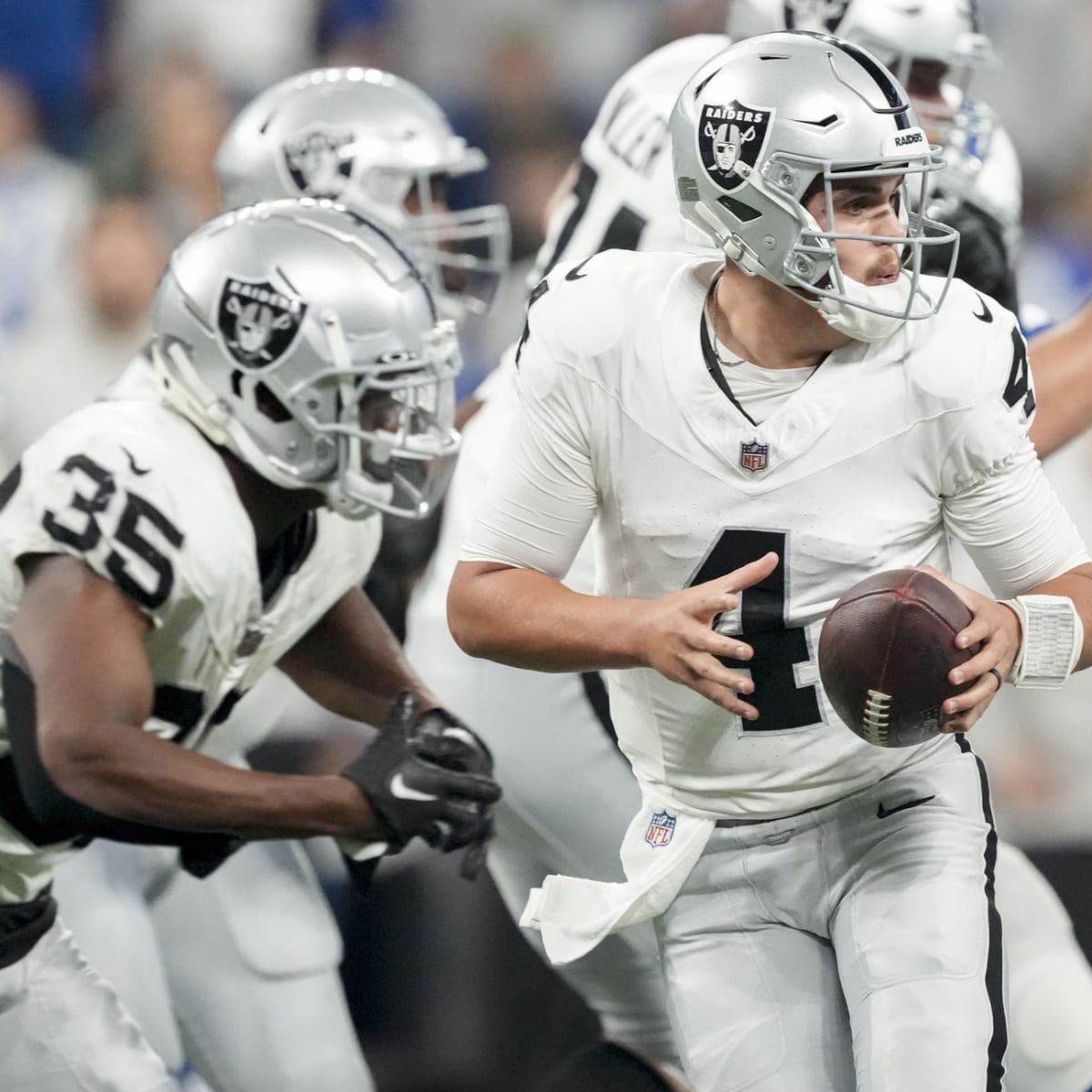 The Las Vegas Raiders are giving Aidan O'Connell a fair chance to succeed -  Sports Illustrated Las Vegas Raiders News, Analysis and More