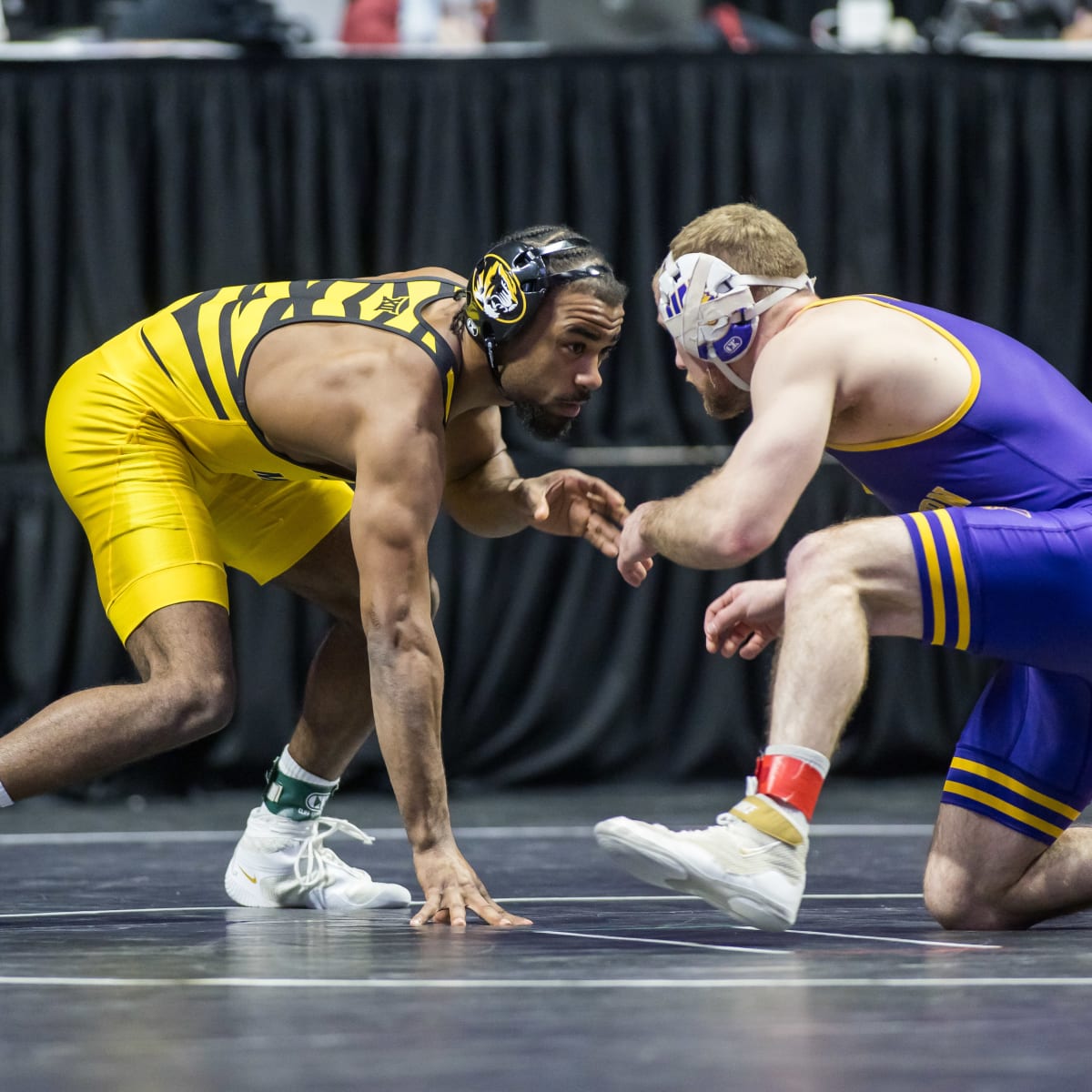 Mizzou Wrestling speaks before the NCAA Championships - Rock M Nation