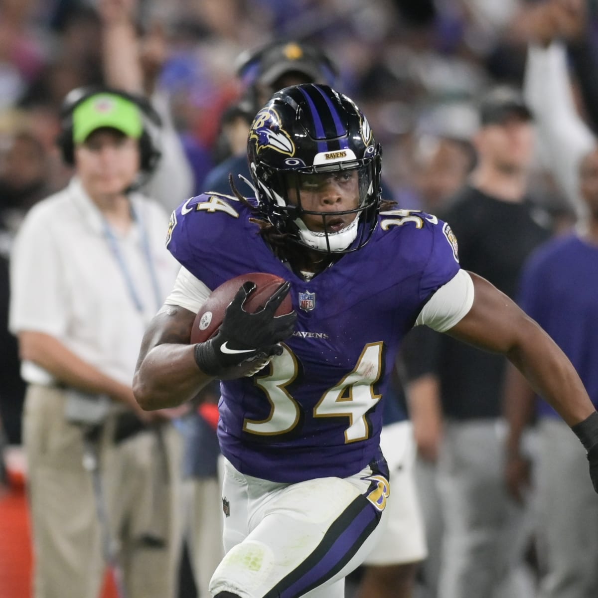 Ravens UDFA RB Keaton Mitchell Thrilled To Continue Father's Legacy In  Baltimore - PressBox