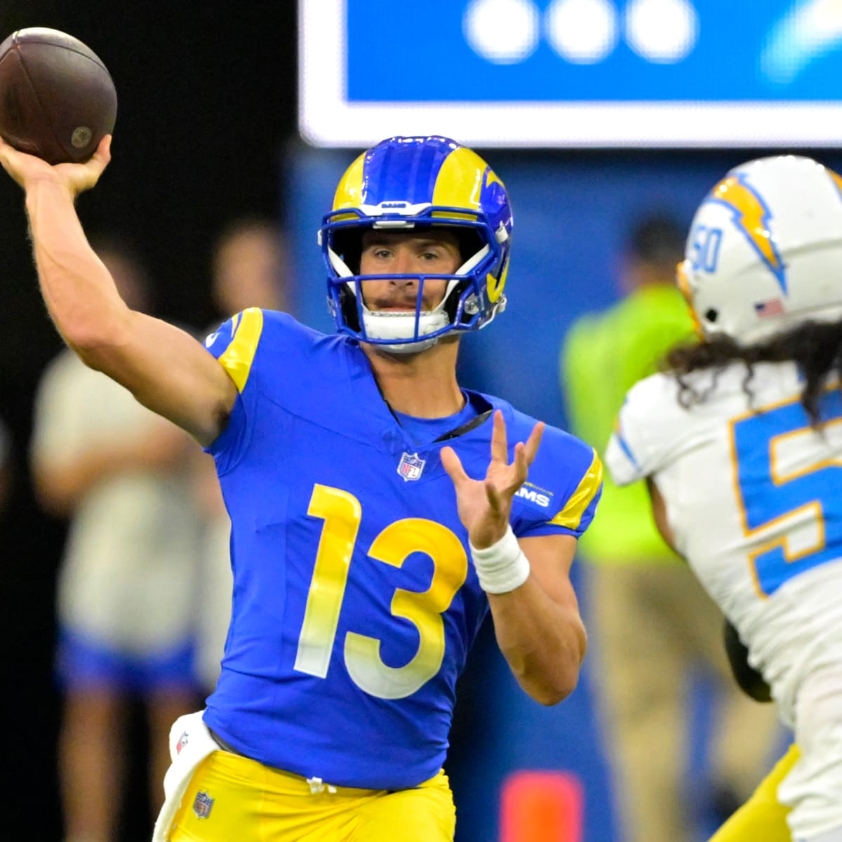 The Superpowers!' Los Angeles Rams Reveal Stetson Bennett Backup Move -  Sports Illustrated LA Rams News, Analysis and More