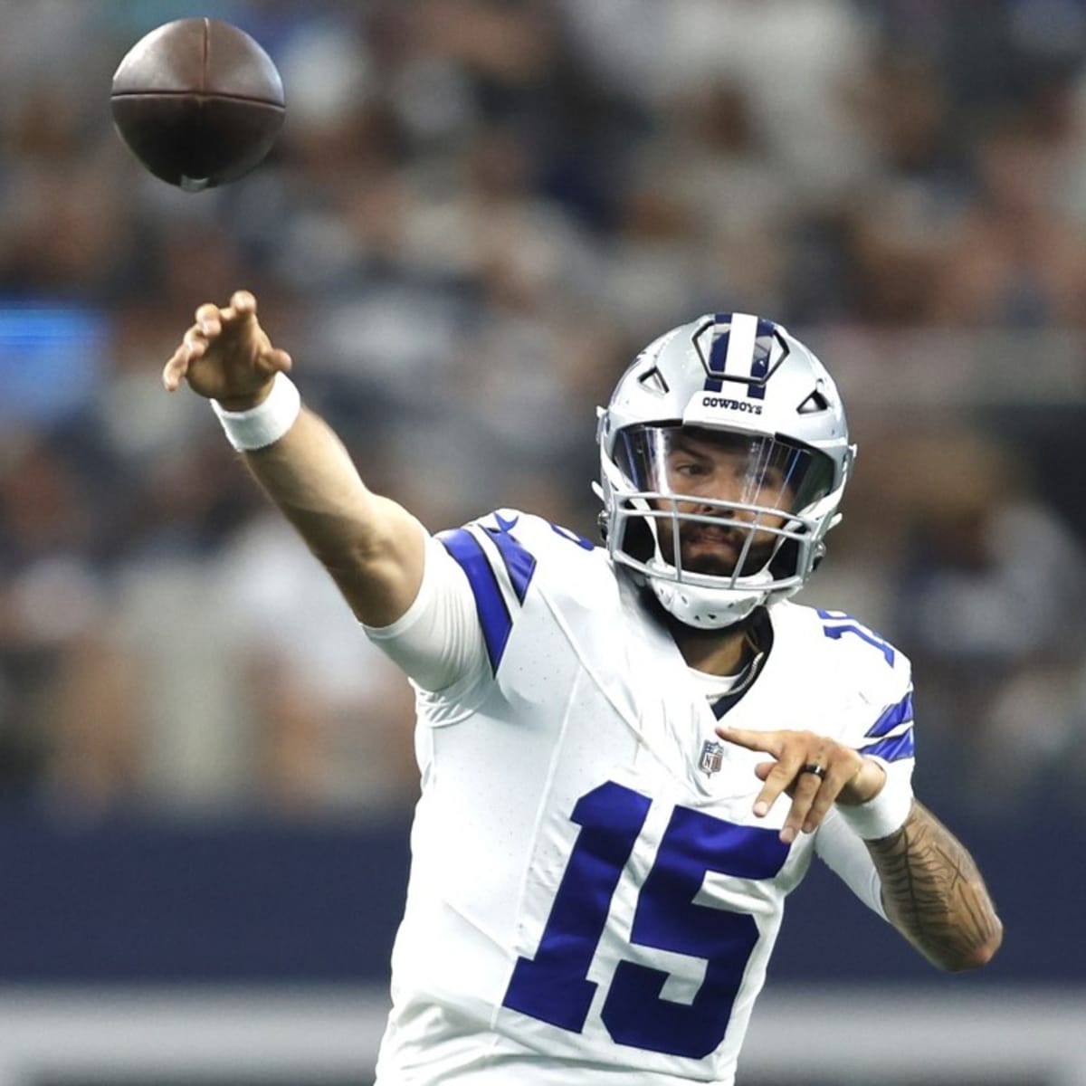 Will Grier scores 4 TDs in final game with the Cowboys