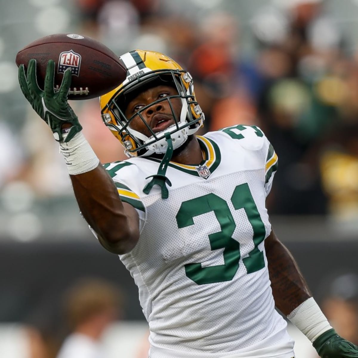 Green Bay Packers Running Back Emanuel Wilson Shares Emotional