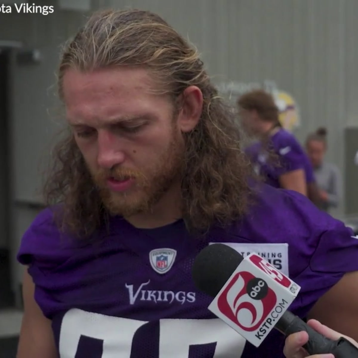 Ear infection limiting Hockenson's participation in Vikings' training camp