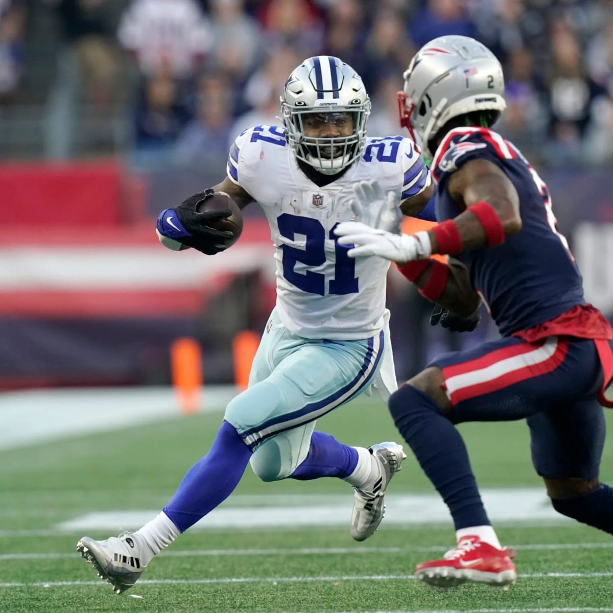 New England Patriots Sign Running Back Ezekiel Elliott: Impact on Rhamondre  Stevenson, Mac Jones? - Sports Illustrated New England Patriots News,  Analysis and More