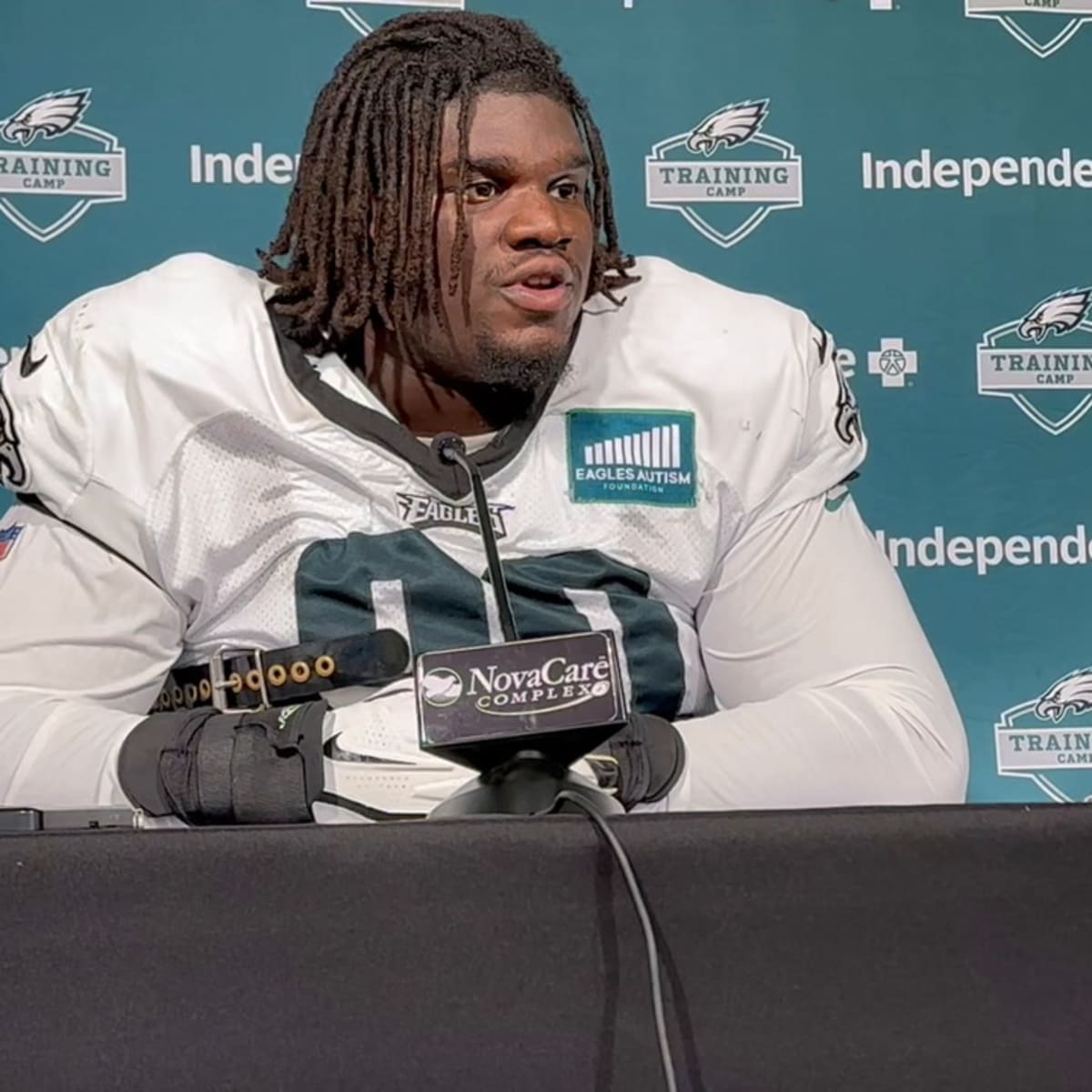 Eagles training camp: Jordan Davis reveals the biggest difference from Year  1 to Year 2 in NFL 