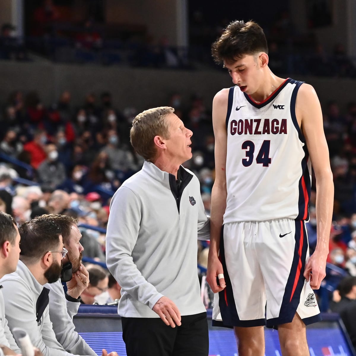 A mix of a thousand emotions.' Selected No. 2 by Oklahoma City, Chet  Holmgren becomes highest draft pick in Gonzaga history, Gonzaga University