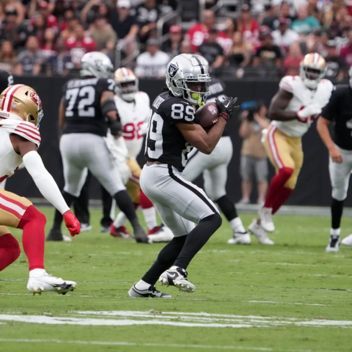 Raiders preseason: Tight end Cole Fotheringham opens eyes - Silver