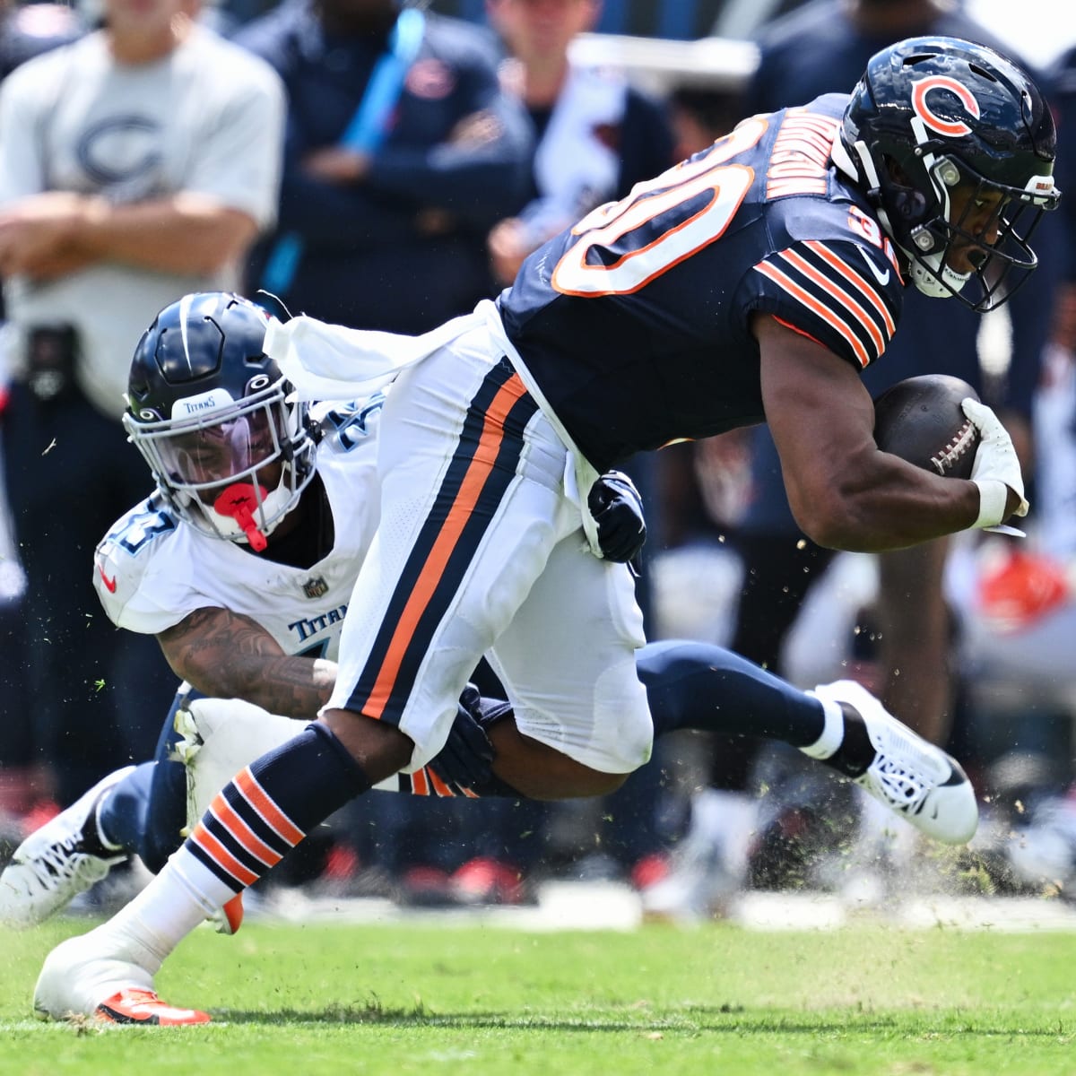 Where Bears rookie Roschon Johnson wants to improve after 1st preseason game