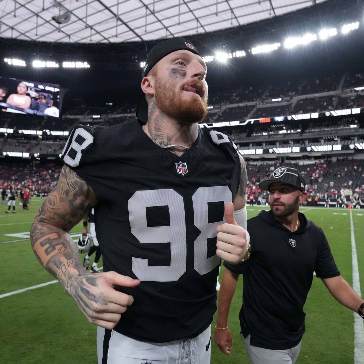 Raiders news: Maxx Crosby excited by young defensive teammates for