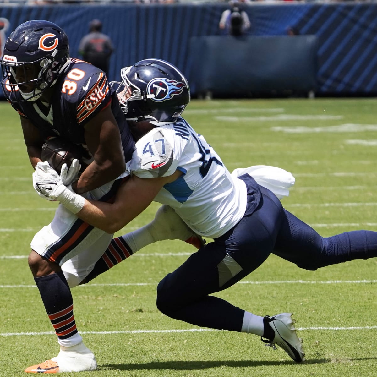 Where Bears rookie Roschon Johnson wants to improve after 1st preseason game