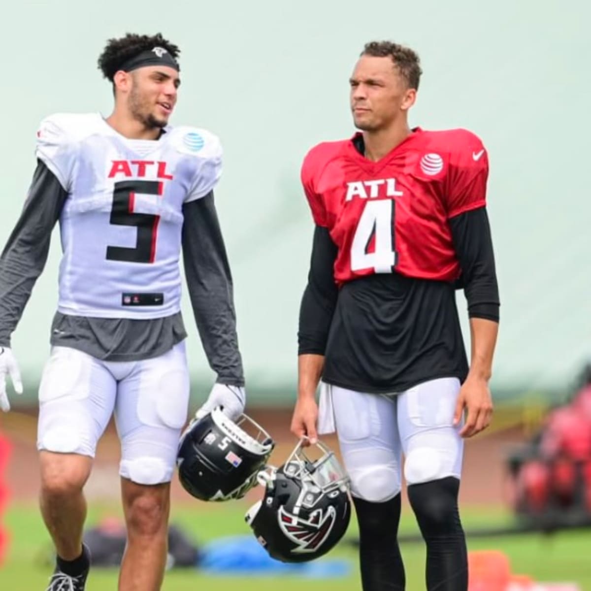 Falcons QB Desmond Ridder Talks Starting Role & Drake London