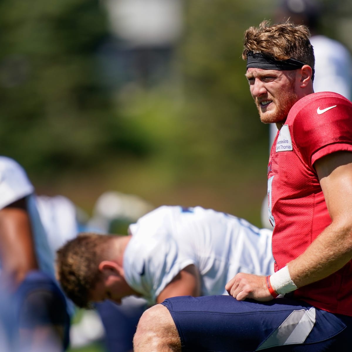 Will Levis at #Titans practice on Tuesday #tennesseetitans