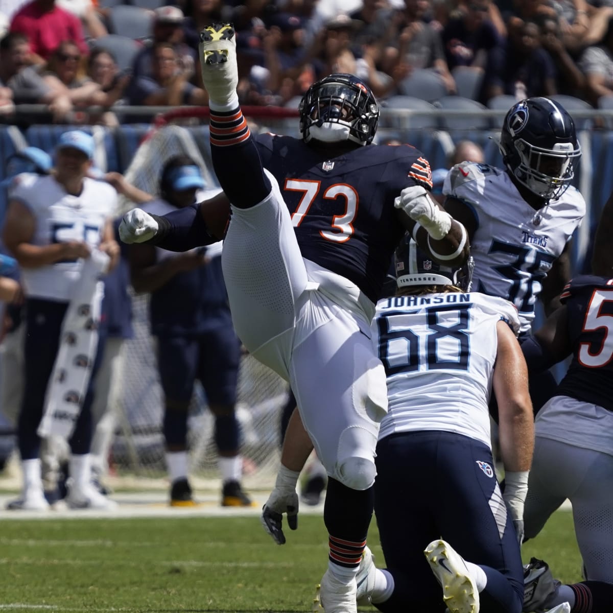 With Eddie Jackson, Jaquan Brisker and Yannick Ngakoue, Bears' defense the  strength of team - Sports Illustrated