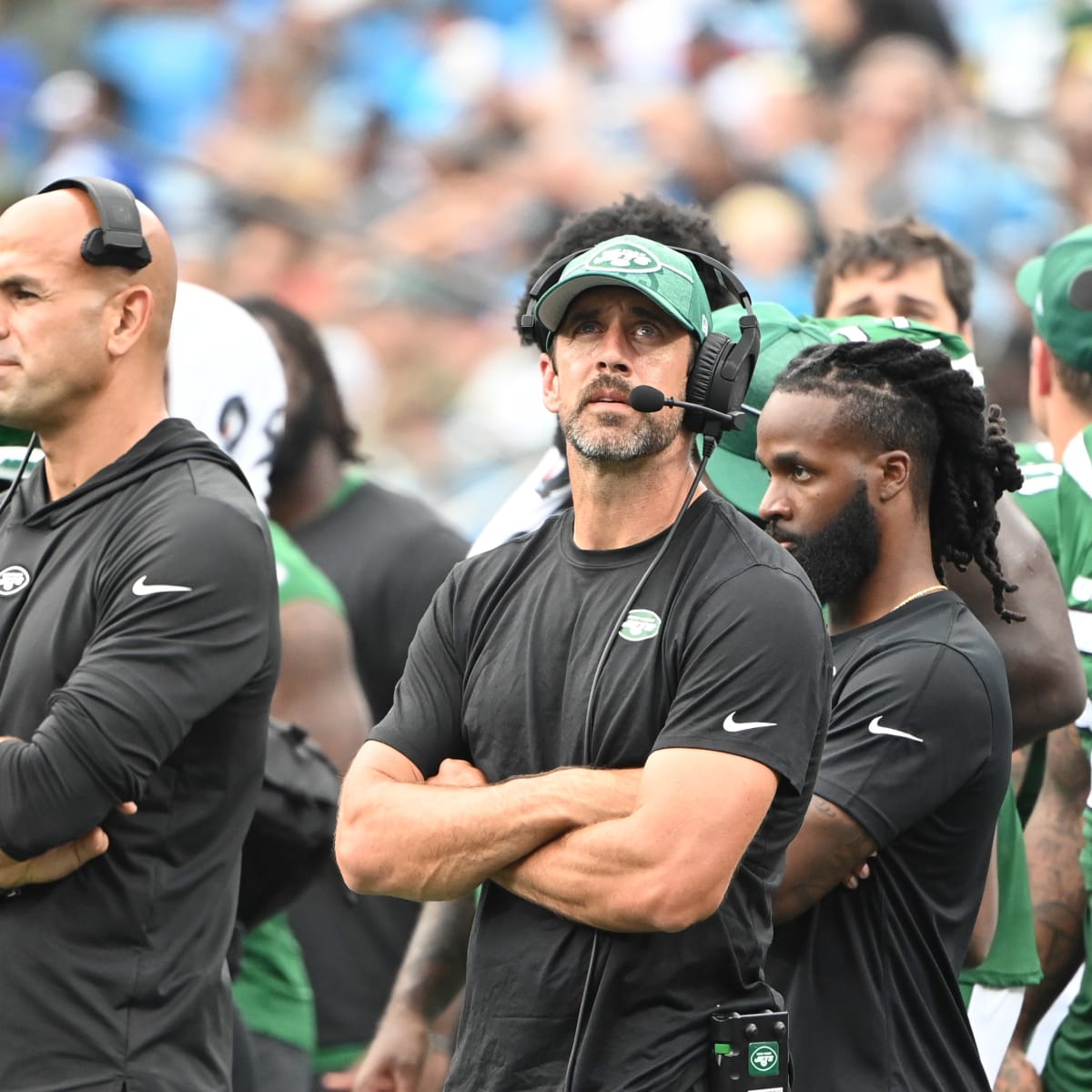 Jets QB Aaron Rodgers caps preseason appearance with TD pass to