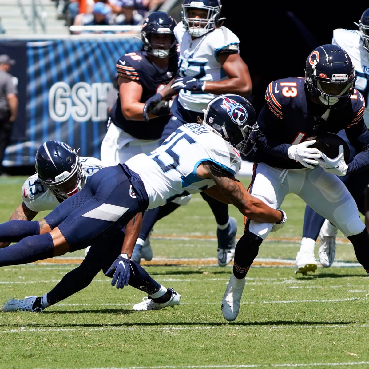 Bears Caught Tyler Scott's Priceless Reaction To His First NFL Hit