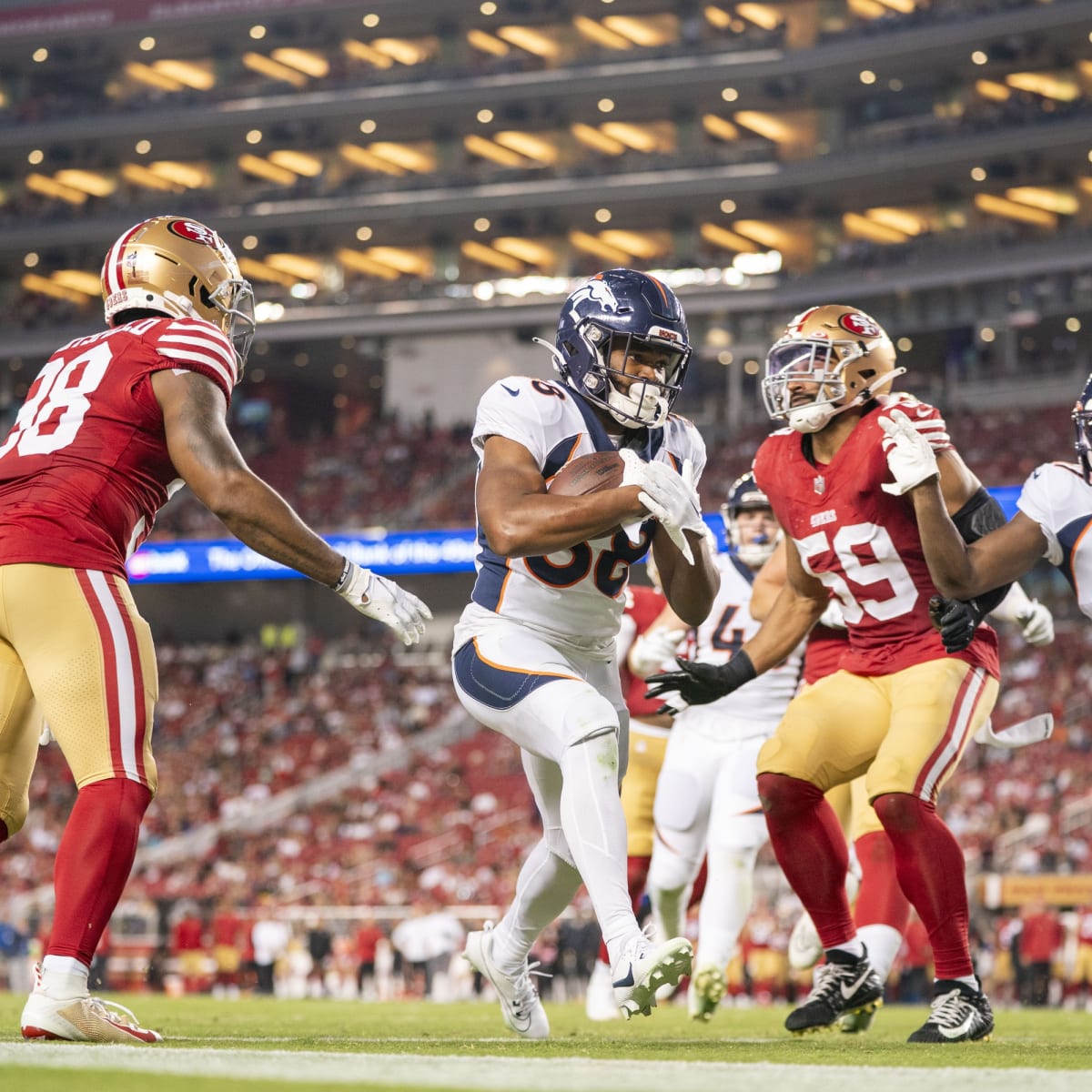 Denver Broncos' Biggest Risers & Fallers in 21-20 Loss to San Francisco  49ers - Sports Illustrated Mile High Huddle: Denver Broncos News, Analysis  and More