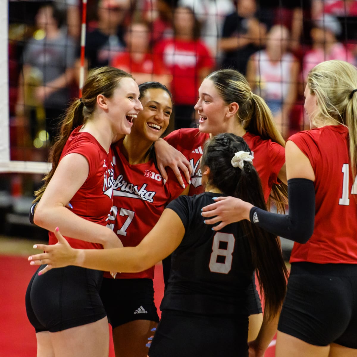 Nebraska Volleyball Hayden Mendelson Number 44 Jersey