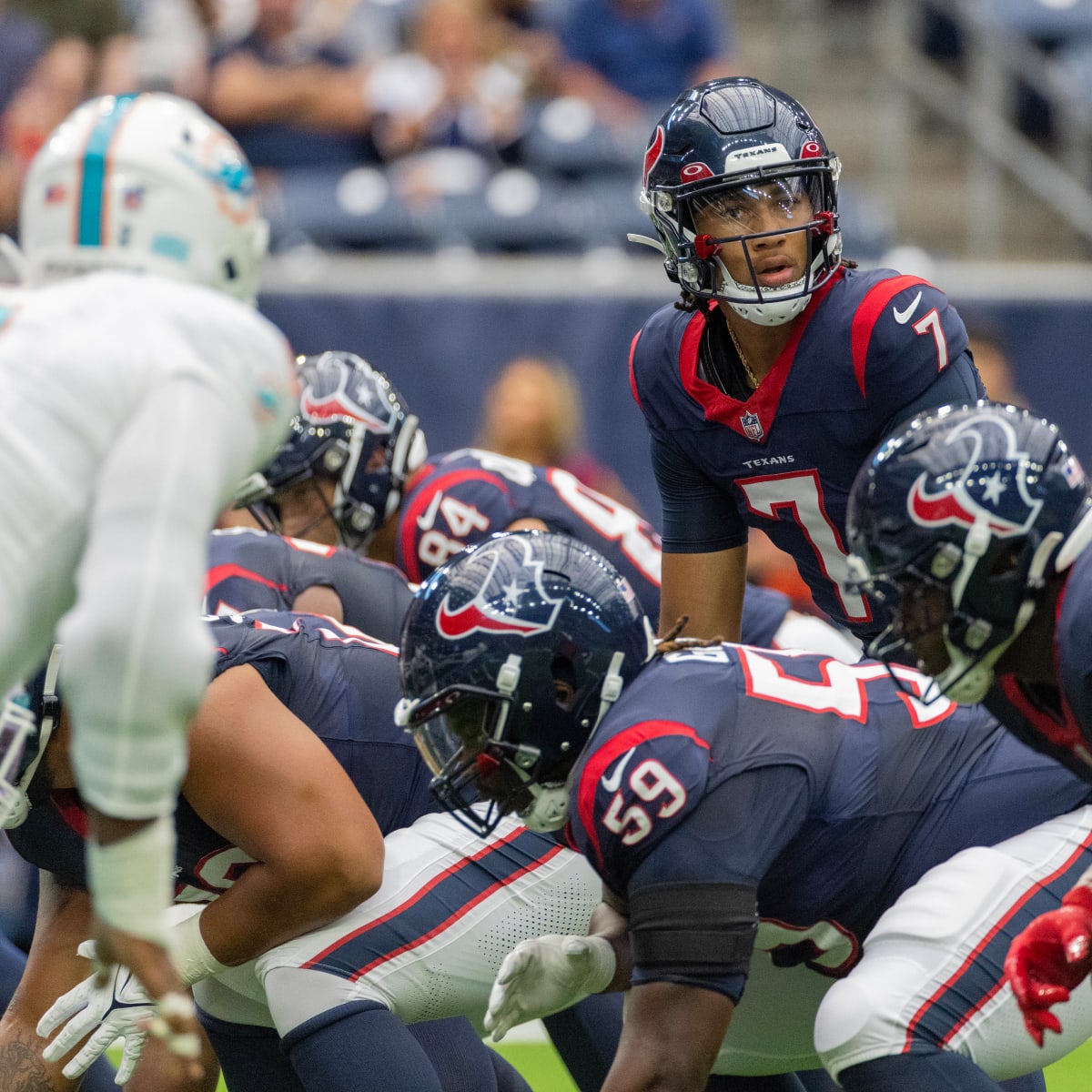 No. 2 pick C.J. Stroud struggles in his preseason debut as the Texans beat  the Patriots 20-9