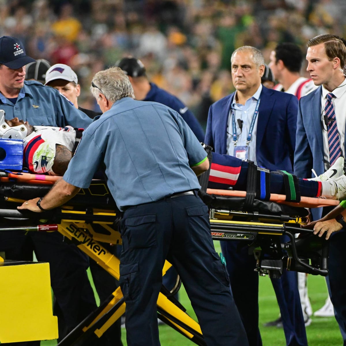 Patriots, Packers call off preseason game after scary hit on rookie  cornerback Isaiah Bolden