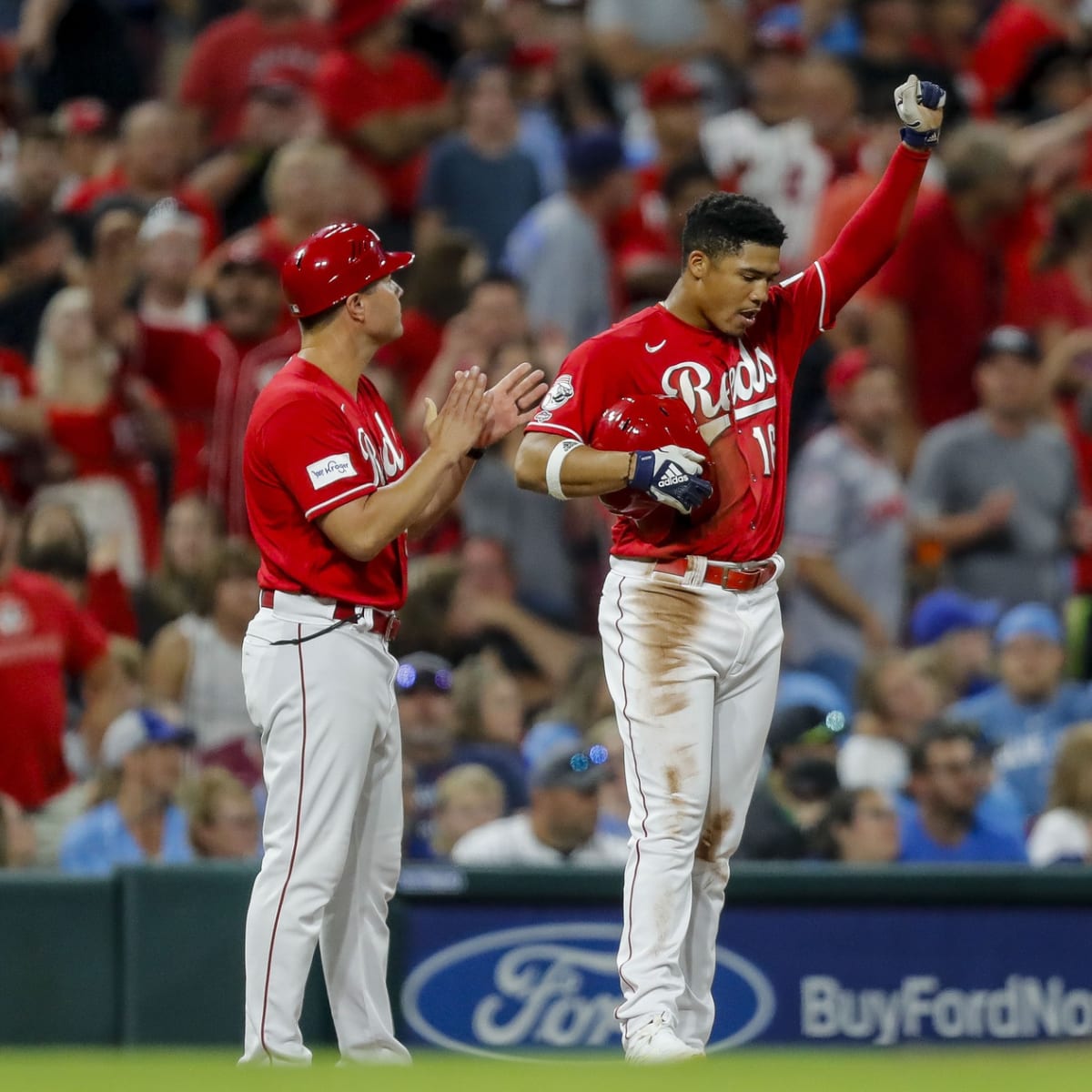 Elly De La Cruz scores on thrilling Little League home run against Blue Jays