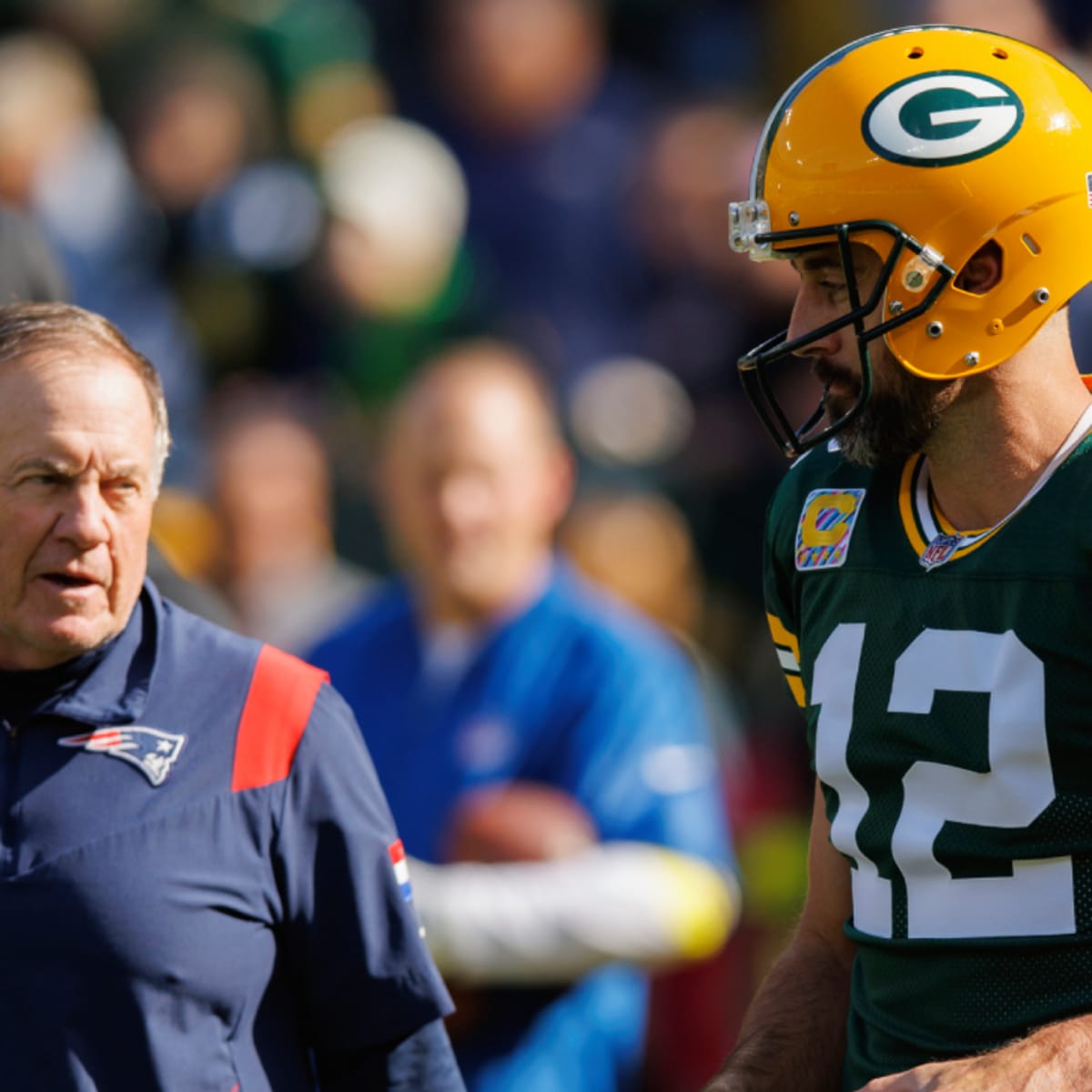 Bill Belichick not aware of any Patriots pursuit of Aaron Rodgers