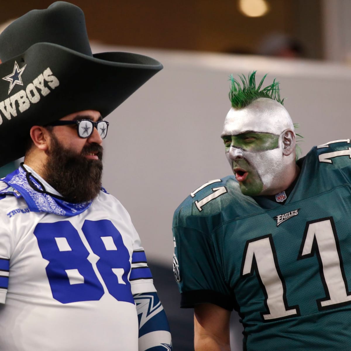 Dallas Cowboys and Philly Eagles Fans Brawl in the Stands