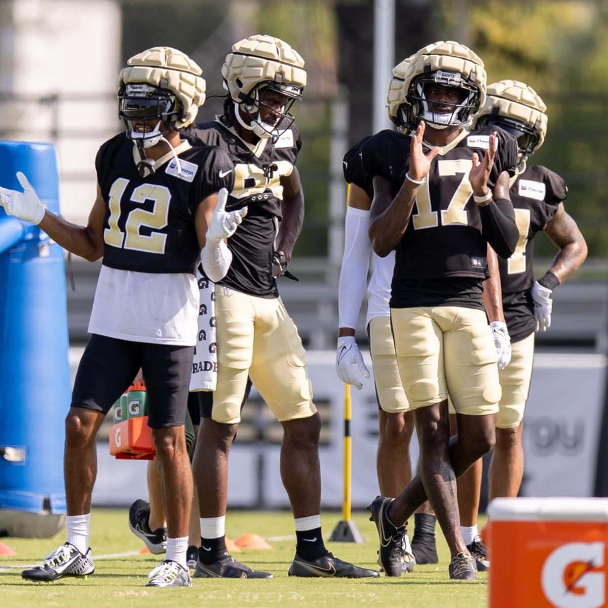 New Orleans Saints Bryan Edwards, A.T. Perry will challenge Tre'Quan Smith  at WR