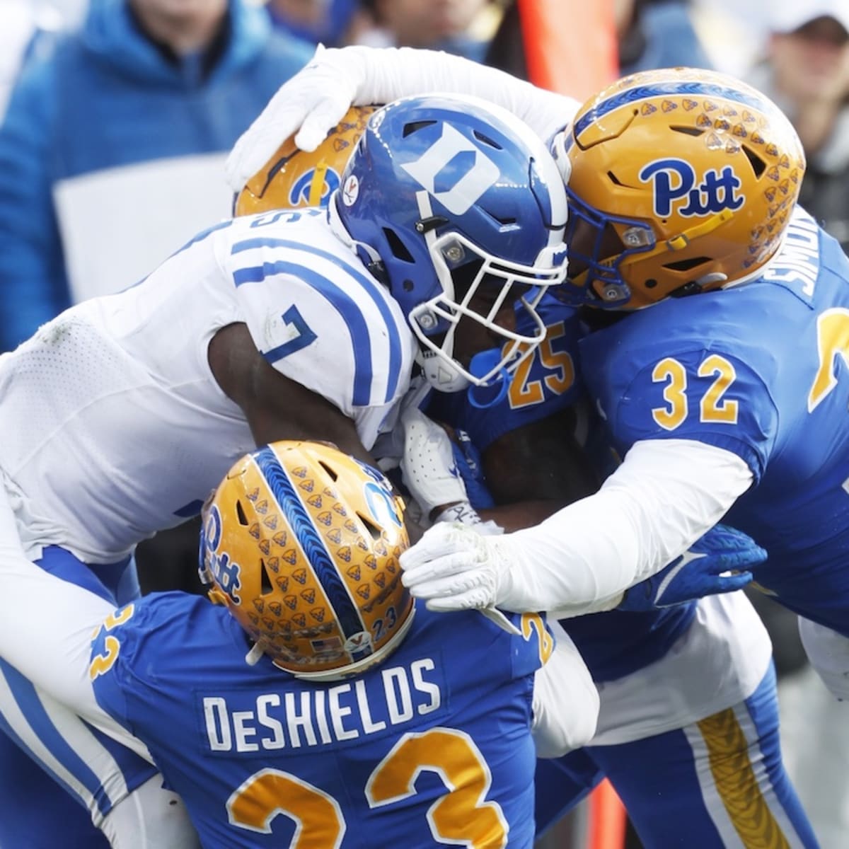 Gallery: Pitt's New All-Blue Uniforms - Pittsburgh Sports Now