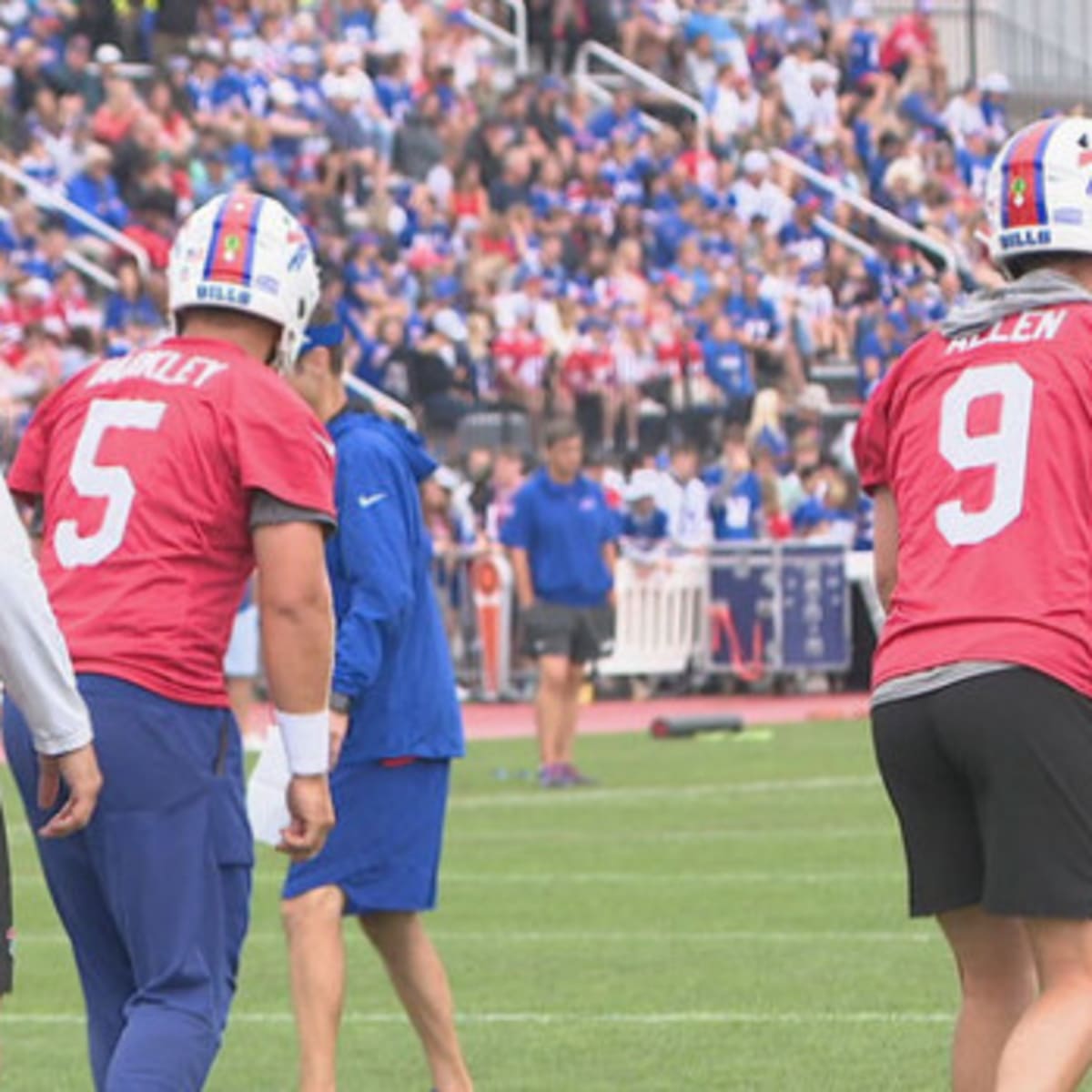 Josh Allen starting at quarterback for Buffalo Bills preseason