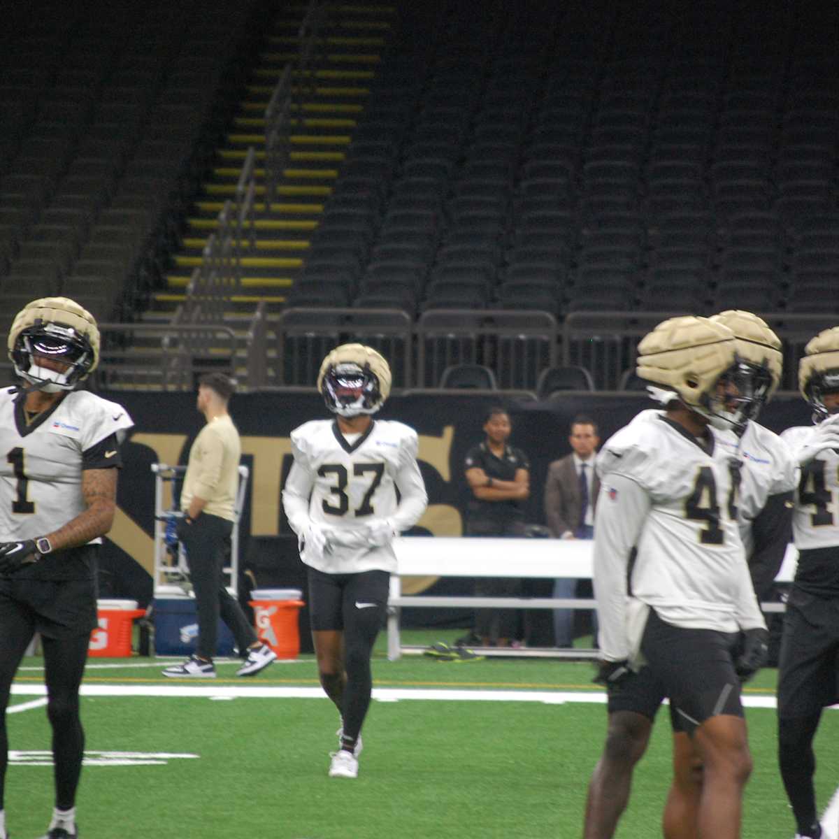 Video: First look at Saints RB Darrel Williams + Allen, Lattimore on team  progress