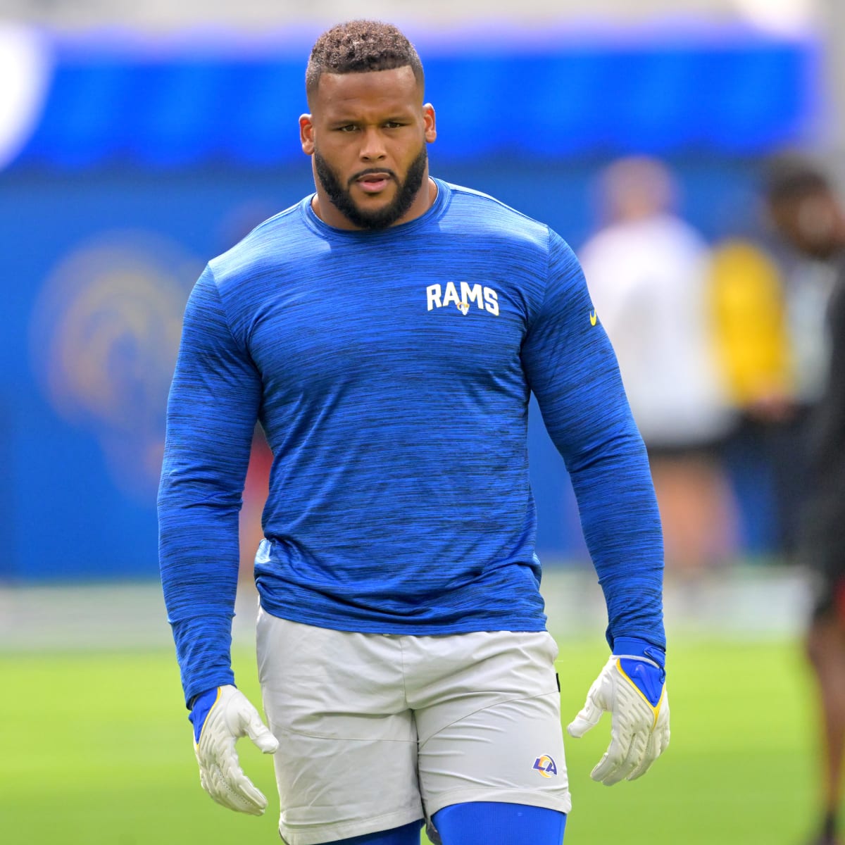 Thanks to #DAWGWORK, LA Rams DL is more than Aaron Donald