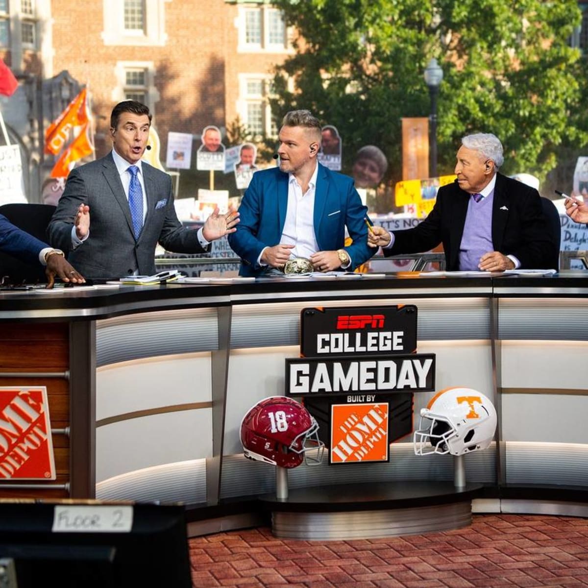 ESPN College GameDay hosts make their Syracuse-N.C. State picks, and Pat  McAfee takes a few jabs 