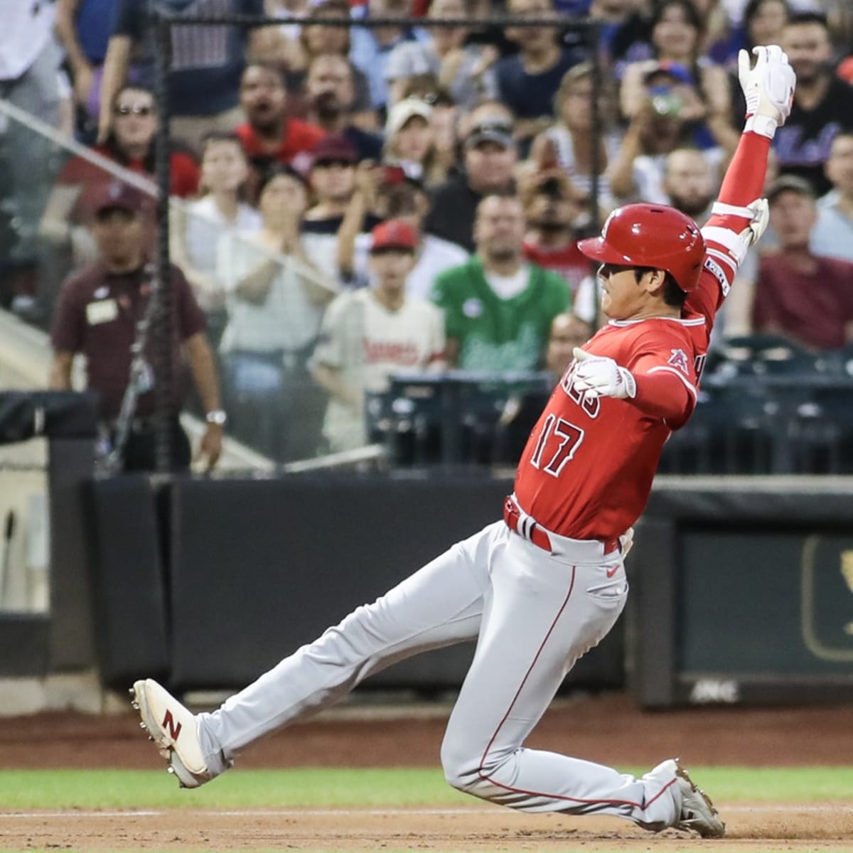 Baseball: Shohei Ohtani has 2 hits, 2 steals as Angels beat Mets