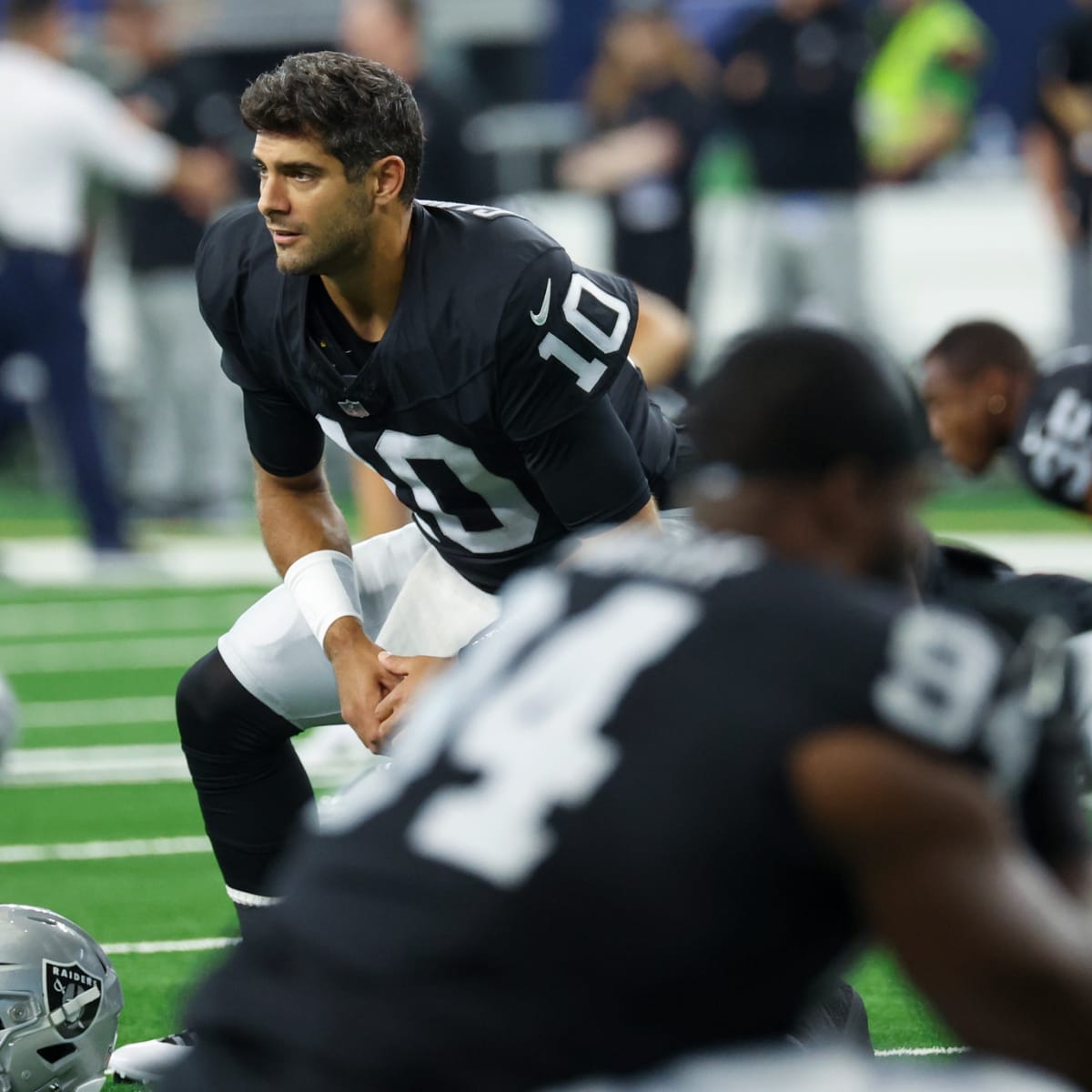 Raiders News: Jimmy Garoppolo making impression on teammates in training  camp - Silver And Black Pride