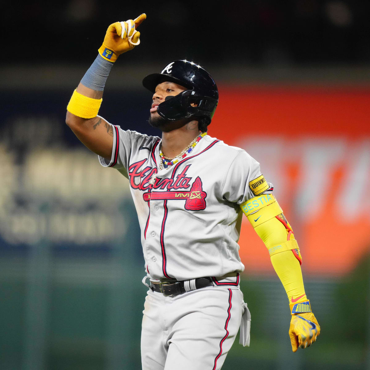 Atlanta Braves Star's Face Was Seen More Than Normal On