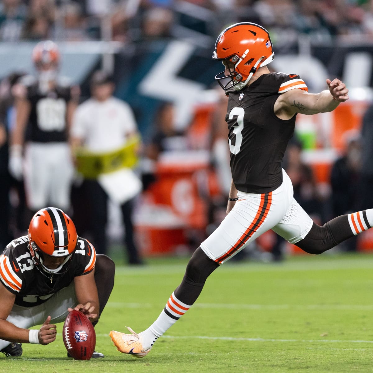 Cade York settling into big role as newest Browns kicker