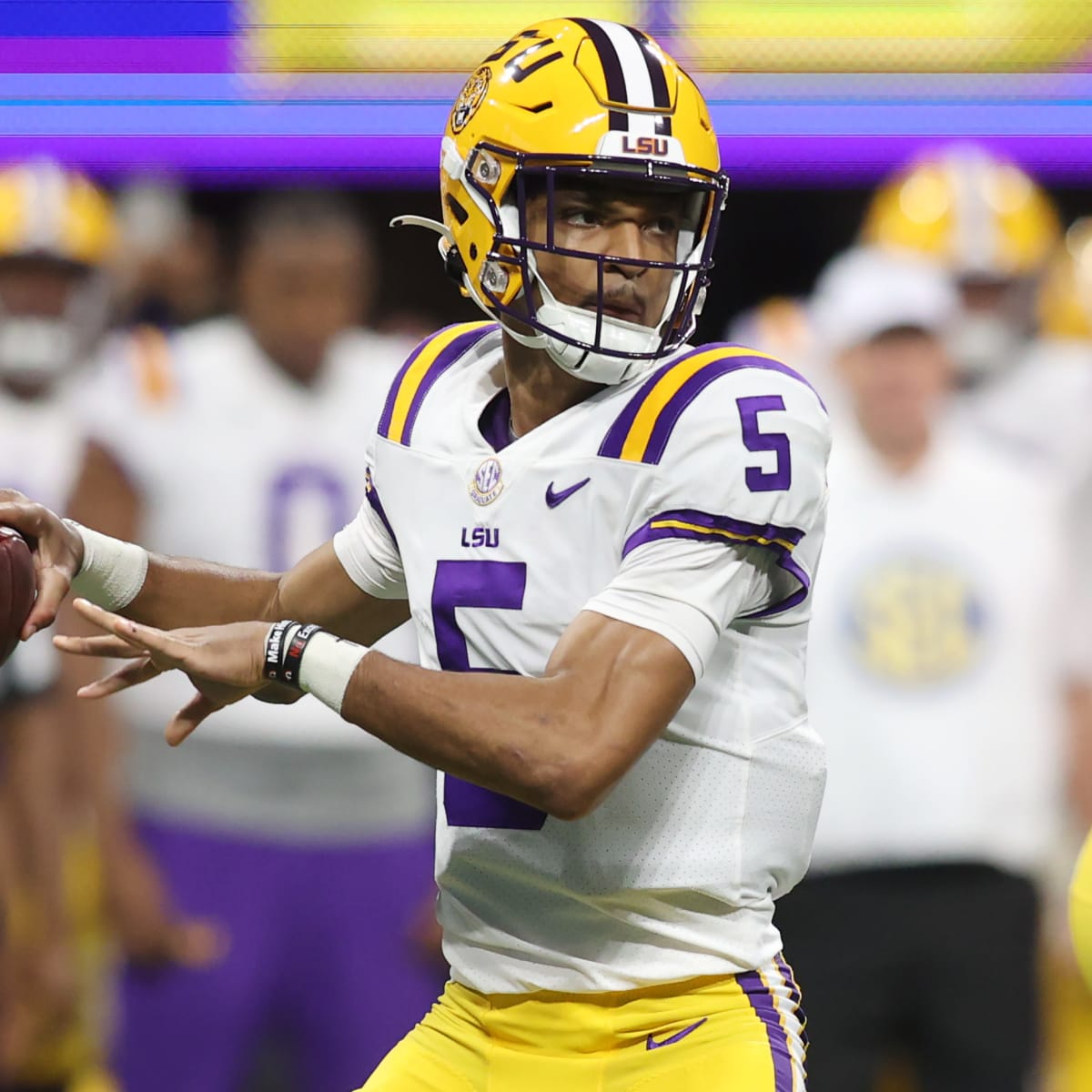 LSU Report Card: Jayden Daniels Shines in Week 2 Victory - Sports  Illustrated LSU Tigers News, Analysis and More.