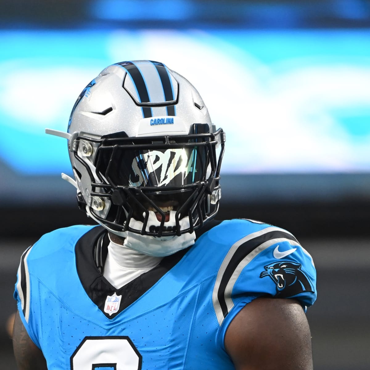 Brian Burns sits out in Panthers' 1st practice of Week 10