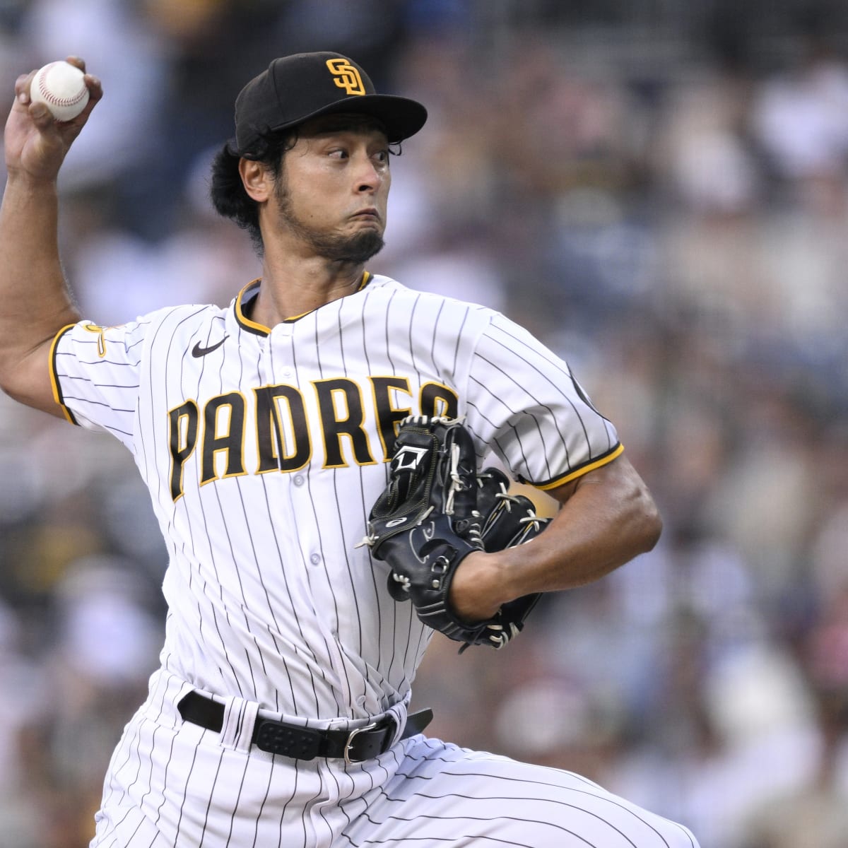 Padres' Yu Darvish won't object to an ear inspection by umpire - Los  Angeles Times