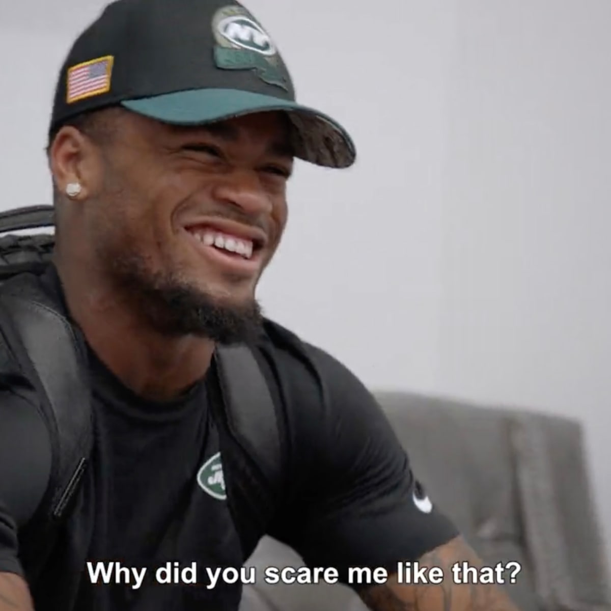 Hard Knocks' Cameras Capture Funny Moment Undrafted Jets Player Learns He  Made the Roster - Sports Illustrated
