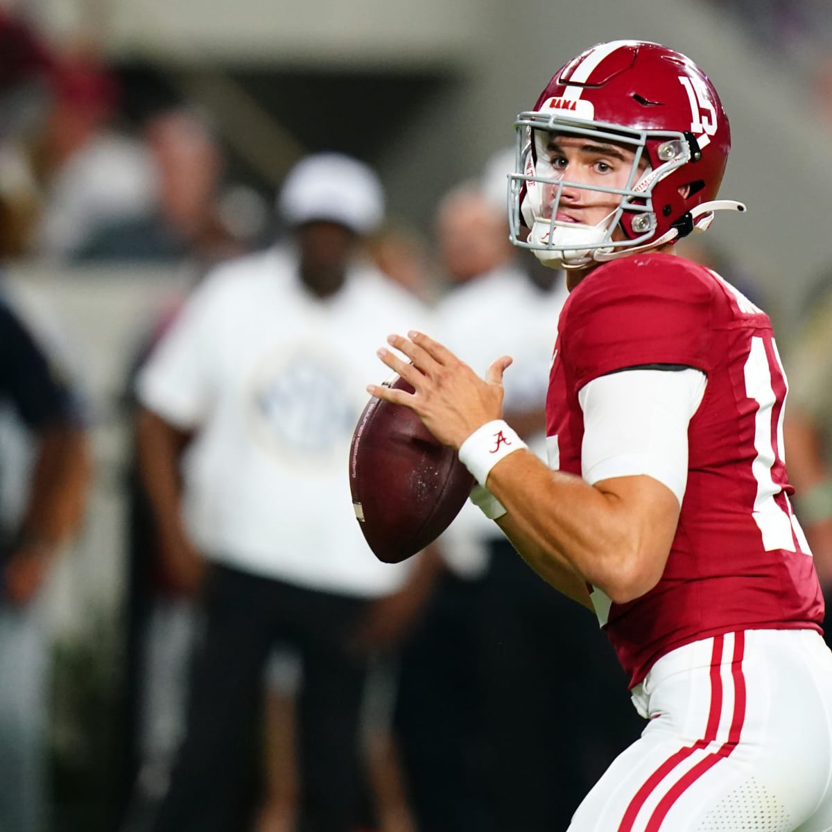 Nick Saban on Alabama QB Jalen Milroe: 'He's our guy'