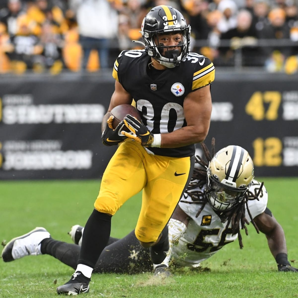 Pittsburgh Steelers RB Jaylen Warren Rips Najee Harris Haters - Sports  Illustrated Pittsburgh Steelers News, Analysis and More