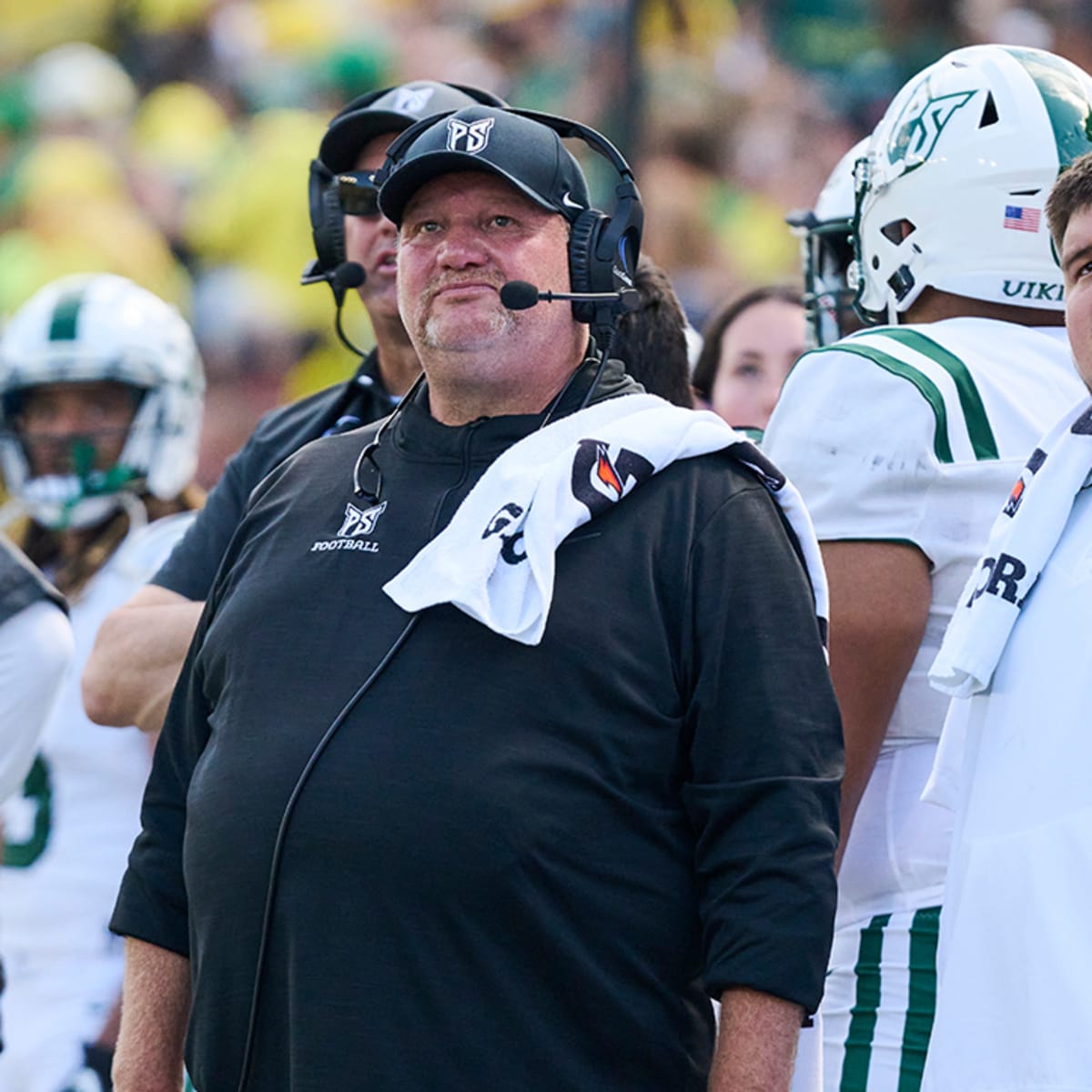 Portland State Player Had Ear 'Ripped Off' vs. Oregon, Coach Says